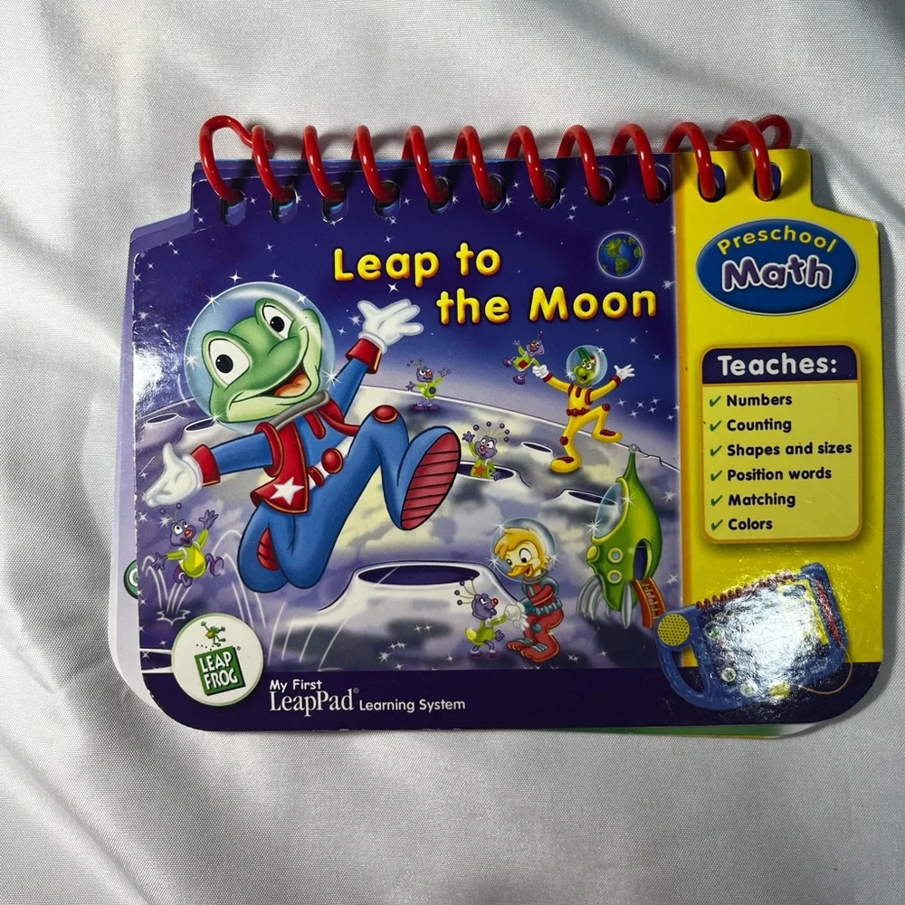 My First LeapPad Leap To The Moon Interactive Math Book LeapFrog‎